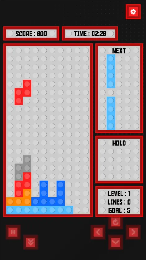 テトリス web クラシック screenshot 3