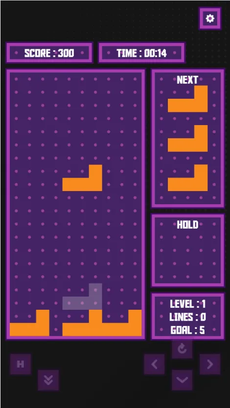 テトリス web クラシック screenshot 5