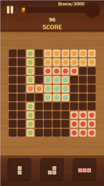ウッドブロックパズル2 screenshot 1